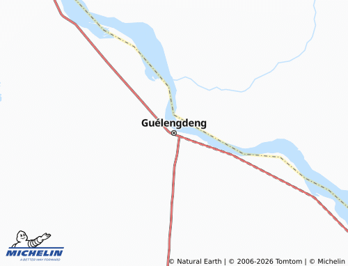 Mappa MICHELIN Guélengdeng - ViaMichelin