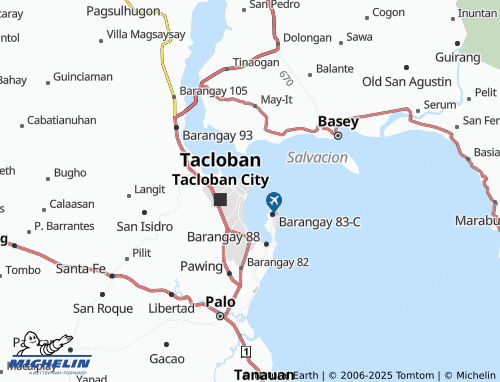MICHELIN Barangay 62-B map - ViaMichelin