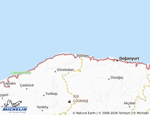 Mappa MICHELIN İlyasbey - ViaMichelin