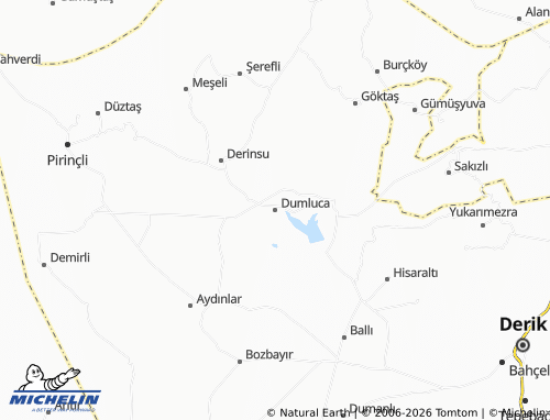 Mappa MICHELIN Dumluca - ViaMichelin