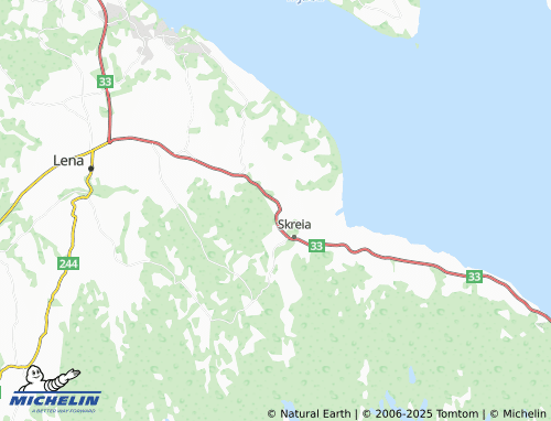 MICHELIN Allestan map - ViaMichelin