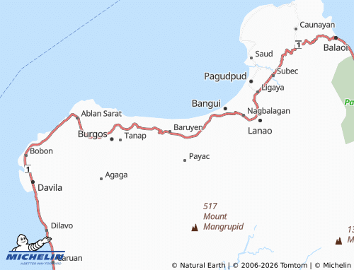 MICHELIN Utol map - ViaMichelin