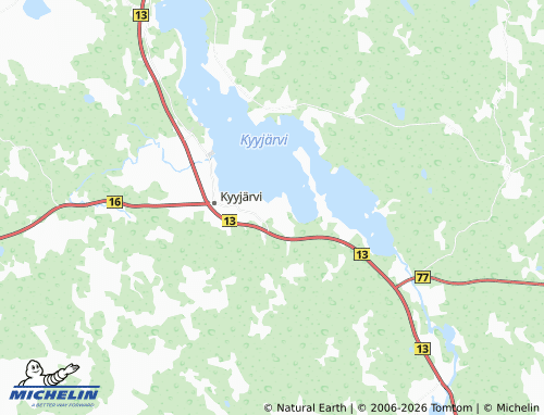 MICHELIN Kotkanperä map - ViaMichelin