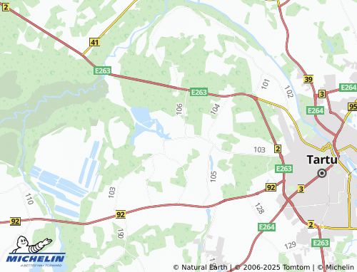 MICHELIN Tüki map - ViaMichelin