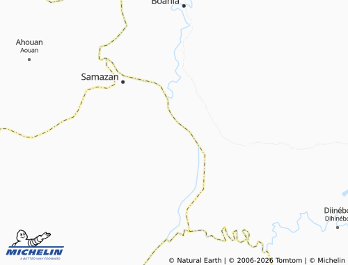 Mappa MICHELIN Akakomoékrou - ViaMichelin