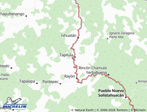 Mappa MICHELIN San Judas Tadeo - ViaMichelin