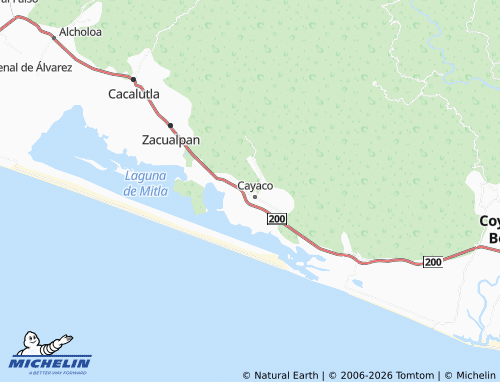Mappa MICHELIN Barrio Nuevo, El Cayaco - ViaMichelin