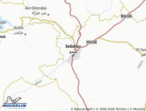 Mapa MICHELIN Sabdou - ViaMichelin