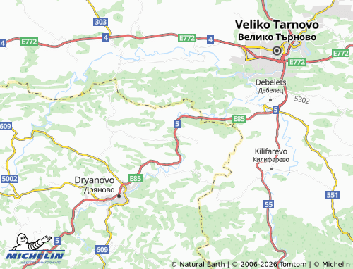 Mappa MICHELIN Sokolovo - ViaMichelin