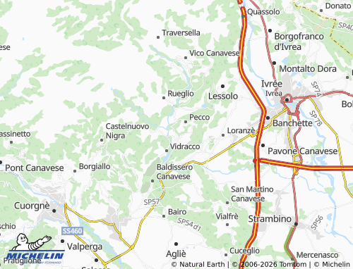 Mapa MICHELIN Vistrorio - ViaMichelin