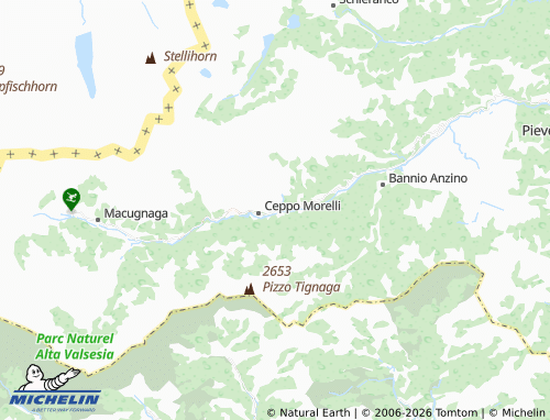 Kaart MICHELIN Borgone - ViaMichelin