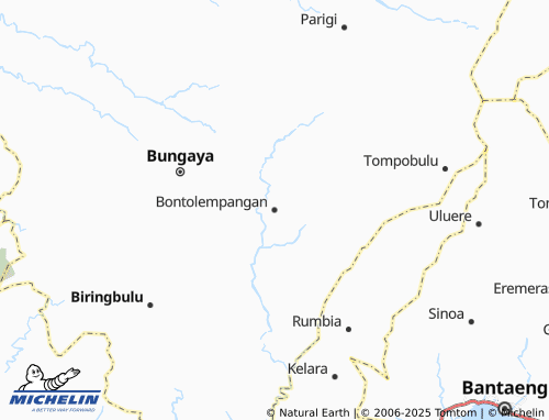 MICHELIN Bontolempangan map - ViaMichelin