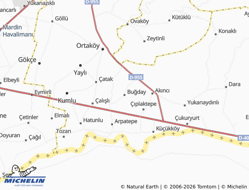MICHELIN Buğday map - ViaMichelin