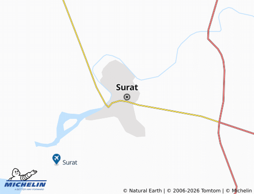 Mappa MICHELIN Surat - ViaMichelin
