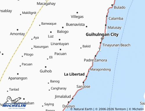MICHELIN Mandapaton map - ViaMichelin