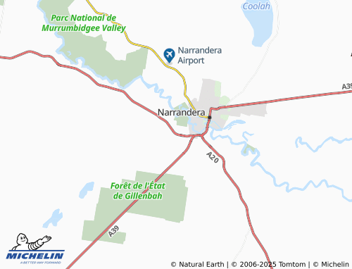 MICHELIN Gillenbah map - ViaMichelin
