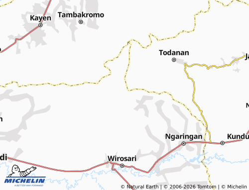 MICHELIN-Landkarte Karangasem - ViaMichelin
