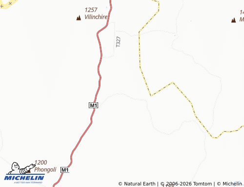 MICHELIN Kaswanda map - ViaMichelin