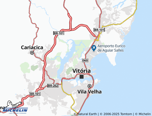MICHELIN Conquista map - ViaMichelin