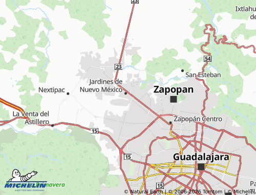 Mappa MICHELIN Fraccionamiento Parque Real - ViaMichelin