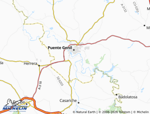 MICHELIN Ribera Alta map - ViaMichelin