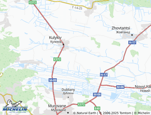 MICHELIN Nove Selo map - ViaMichelin