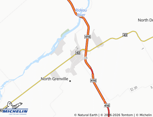 Mappa MICHELIN Kemptville - ViaMichelin