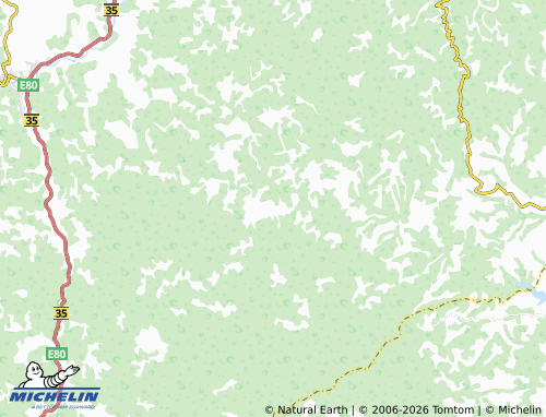 Mapa MICHELIN Arbanaška - ViaMichelin