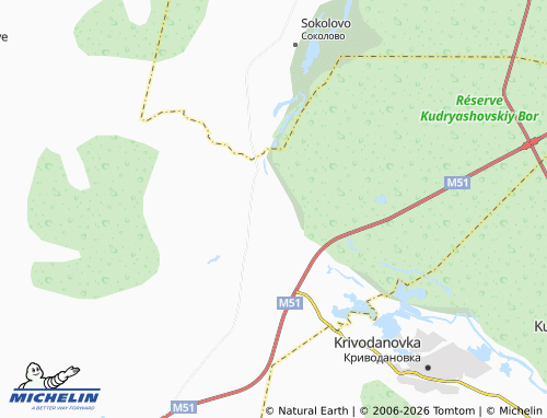 MICHELIN-Landkarte Krokhalevka - ViaMichelin