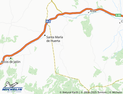 MICHELIN Torrehermosa map - ViaMichelin