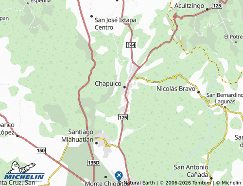 Mappa MICHELIN Telesecundaria - ViaMichelin