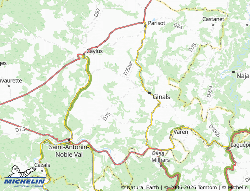 Mappa MICHELIN Espinas - ViaMichelin