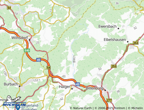 Kaart MICHELIN Fellerdilln - ViaMichelin