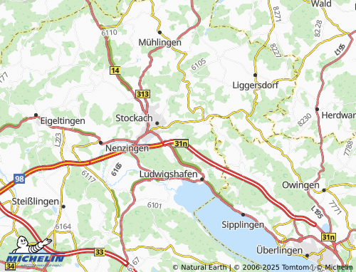 Carte MICHELIN Airach - ViaMichelin