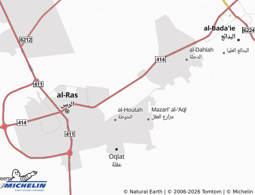 MICHELIN-Landkarte al-Salam - ViaMichelin