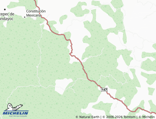 Mappa MICHELIN San Juan del Río - ViaMichelin