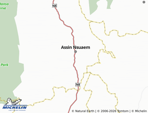 MICHELIN Darman map - ViaMichelin