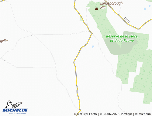 MICHELIN Shays Flat map - ViaMichelin