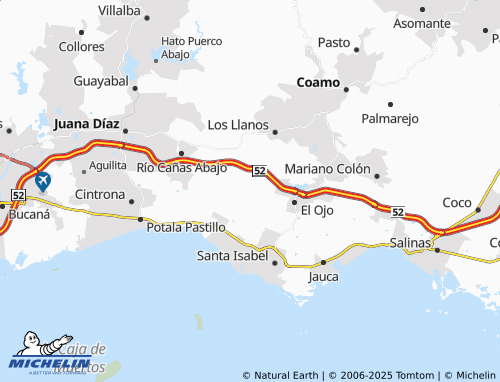 MICHELIN Las Ollas map - ViaMichelin