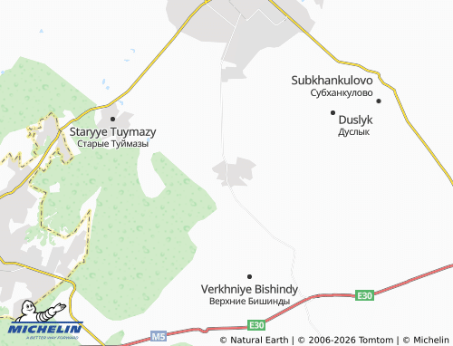 MICHELIN-Landkarte Gafurovo - ViaMichelin
