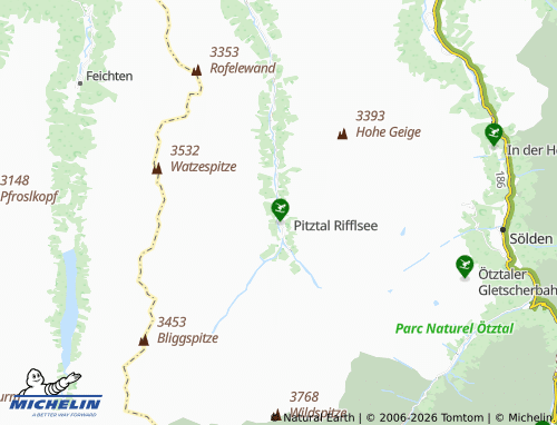 Mapa MICHELIN Tieflehn - ViaMichelin