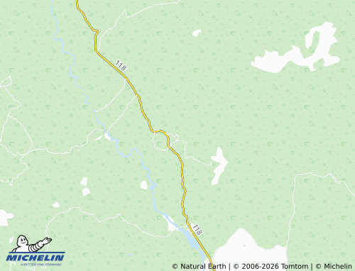 MICHELIN Cerro Colorado map - ViaMichelin