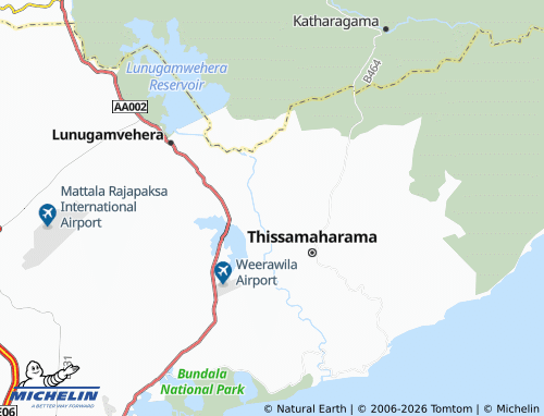 Mappa MICHELIN Ekamuthugama - ViaMichelin