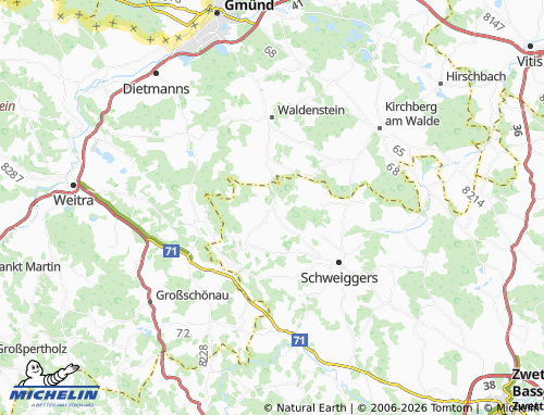 MICHELIN Großreichenbach map - ViaMichelin