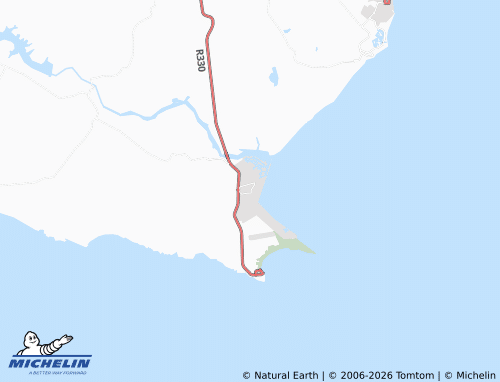 MICHELIN Saint Francis Bay map - ViaMichelin