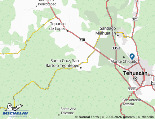 Mapa MICHELIN Primero - ViaMichelin