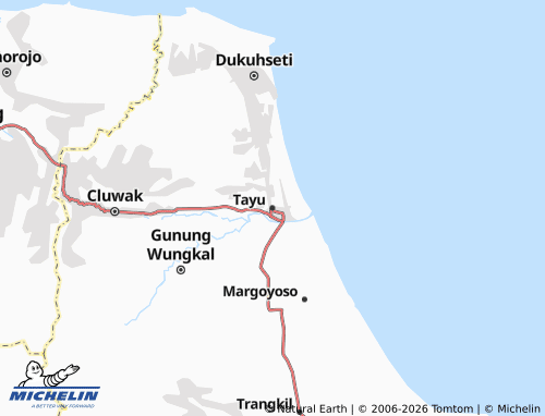 MICHELIN-Landkarte Tayu - ViaMichelin