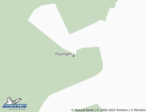 MICHELIN Pujungan map - ViaMichelin