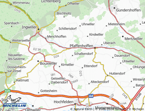 Mapa MICHELIN Schalkendorf - ViaMichelin