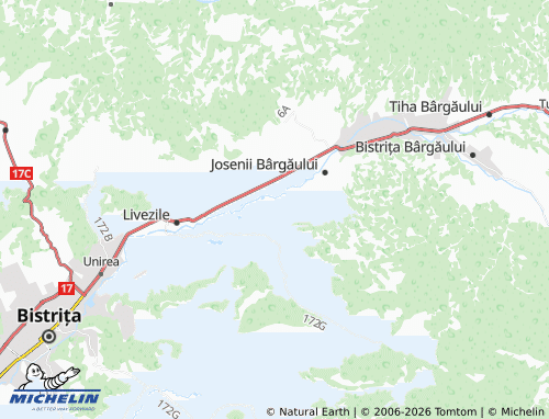 MICHELIN Valea Poenii map - ViaMichelin
